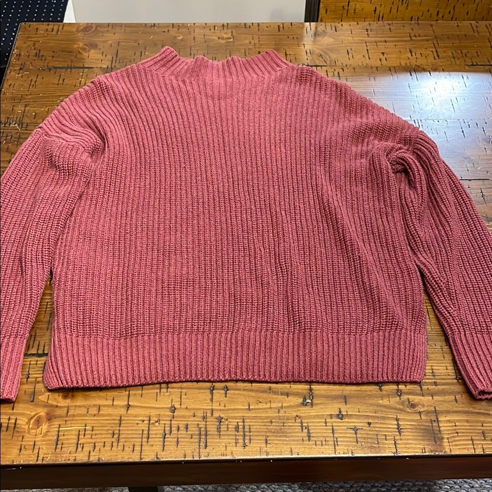 Max Studio Pink Cowl Neck Sweater